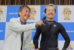 笑顔溢れるうれしい楽しい優勝インタビュー