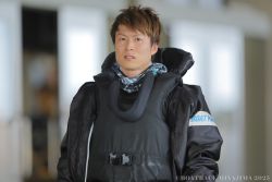 優勝戦4号艇 4703森永隆選手（山口支部）