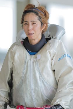 女子優勝戦3号艇 3618海野ゆかり選手（広島支部）