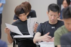 前検日／抽選の様子