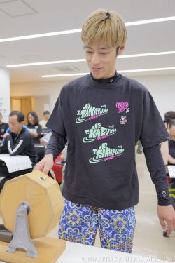 前検日／抽選の様子