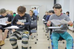 前検日／抽選の様子
