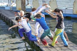 鰐部選手 記念の水神祭