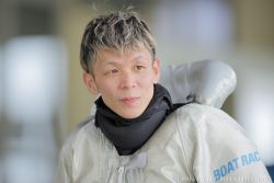 優勝戦2号艇 4832権藤俊光選手（大阪支部）