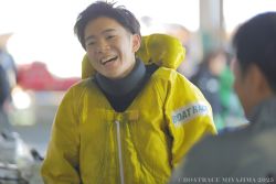 レース後の高村選手