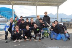 谷海夏人選手 地元初1着！記念写真♪