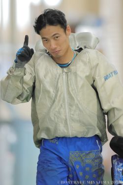 優勝戦1号艇 4471新田泰章選手（広島支部）