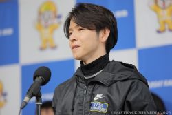 優出インタビューの様子