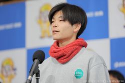 優出インタビューの様子