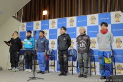 優出インタビューの様子