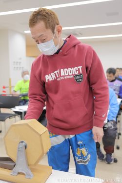 前検日／抽選の様子