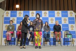 優出インタビューの様子