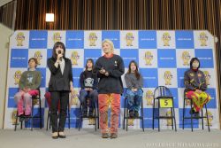 優出インタビューの様子