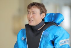 優勝戦6号艇 4163山崎裕司選手(広島支部)