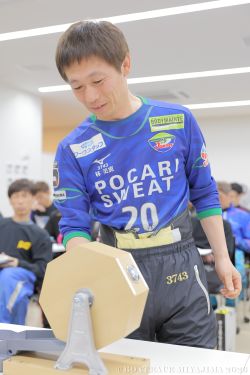 前検日／抽選の様子