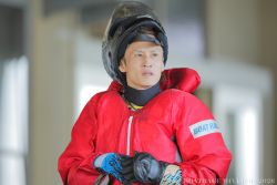 優勝戦3号艇 3897白井英治選手（山口支部）