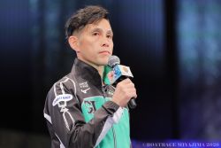 優出インタビューの様子