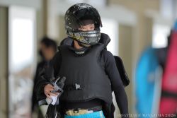 優勝戦4号艇 4398船岡洋一郎選手（広島支部）