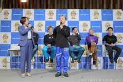 優出インタビューの様子
