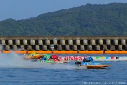 和田選手 4コースから .11 のスタートでまくり差して勝利